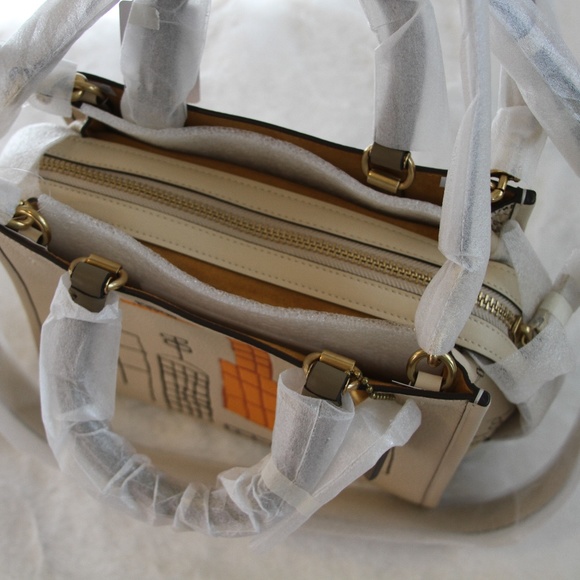 COACH Jean-Michel Basquiat Rogue 25 Satchel Shoulder Bag - Picture 5 of 12